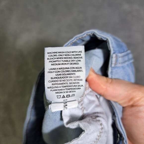 Wonder Nation Girls Blue Light Wash Skinny Jeans Size 12 - Picture 5 of 6